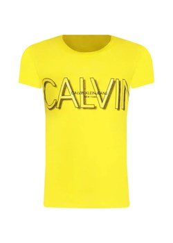 Calvin Klein Jeans T-shirt | Regular Fit ze sklepu Gomez Fashion Store w kategorii Bluzki dziewczęce - zdjęcie 184296301