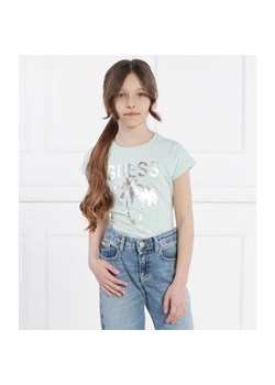 Guess T-shirt | Regular Fit ze sklepu Gomez Fashion Store w kategorii Bluzki dziewczęce - zdjęcie 184296372