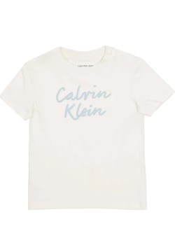 Calvin Klein Jeans T-shirt | Regular Fit ze sklepu Gomez Fashion Store w kategorii Bluzki dziewczęce - zdjęcie 184296392