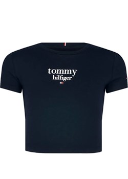 Tommy Hilfiger T-shirt | Cropped Fit ze sklepu Gomez Fashion Store w kategorii Bluzki dziewczęce - zdjęcie 184296451