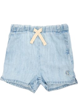Calvin Klein Jeans Jeansowe szorty | Regular Fit | z dodatkiem lnu ze sklepu Gomez Fashion Store w kategorii Spodenki dziewczęce - zdjęcie 184296474