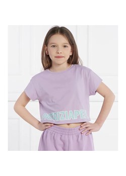 Patrizia Pepe T-shirt MAGLIA | Cropped Fit ze sklepu Gomez Fashion Store w kategorii Bluzki dziewczęce - zdjęcie 184296530