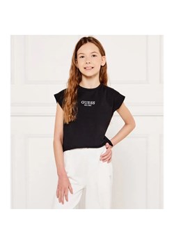 Guess T-shirt | Regular Fit ze sklepu Gomez Fashion Store w kategorii Bluzki dziewczęce - zdjęcie 184296551