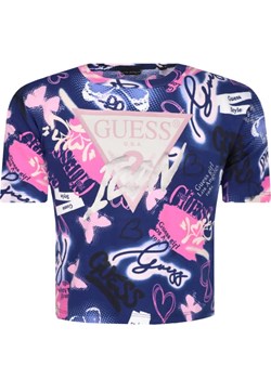 Guess T-shirt | Regular Fit ze sklepu Gomez Fashion Store w kategorii Bluzki dziewczęce - zdjęcie 184296563