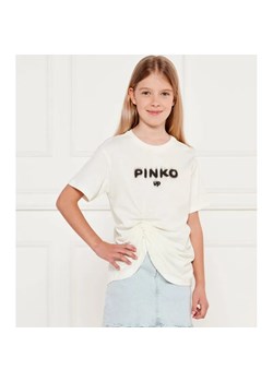 Pinko UP T-shirt | Loose fit ze sklepu Gomez Fashion Store w kategorii Bluzki dziewczęce - zdjęcie 184296641