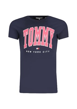 Tommy Hilfiger T-shirt | Regular Fit ze sklepu Gomez Fashion Store w kategorii Bluzki dziewczęce - zdjęcie 184296642
