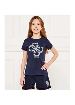 Guess T-shirt | Regular Fit ze sklepu Gomez Fashion Store w kategorii Bluzki dziewczęce - zdjęcie 184296771