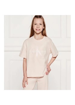 Calvin Klein Jeans T-shirt | Relaxed fit ze sklepu Gomez Fashion Store w kategorii Bluzki dziewczęce - zdjęcie 184296862