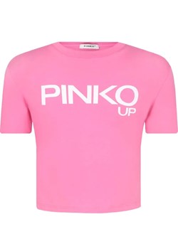 Pinko UP T-shirt JERSEY | Cropped Fit ze sklepu Gomez Fashion Store w kategorii Bluzki dziewczęce - zdjęcie 184296864