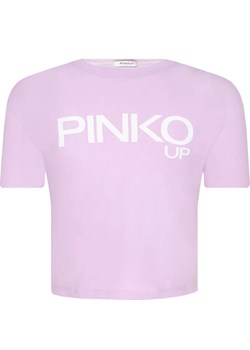 Pinko UP T-shirt JERSEY | Cropped Fit ze sklepu Gomez Fashion Store w kategorii Bluzki dziewczęce - zdjęcie 184296873