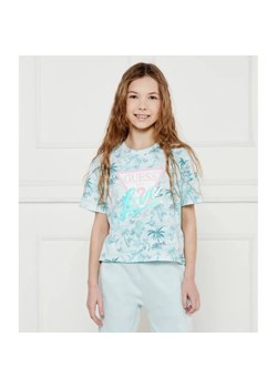 Guess T-shirt | Regular Fit ze sklepu Gomez Fashion Store w kategorii Bluzki dziewczęce - zdjęcie 184296933