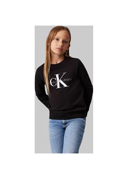 Calvin Klein Jeans Bluza TERRY | Regular Fit ze sklepu Gomez Fashion Store w kategorii Bluzy dziewczęce - zdjęcie 184296942