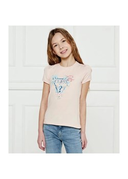 Guess T-shirt | Regular Fit ze sklepu Gomez Fashion Store w kategorii Bluzki dziewczęce - zdjęcie 184296952