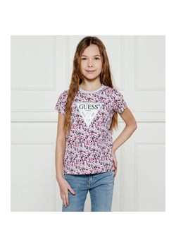 Guess T-shirt | Regular Fit ze sklepu Gomez Fashion Store w kategorii Bluzki dziewczęce - zdjęcie 184296980