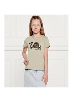 Guess T-shirt | Regular Fit ze sklepu Gomez Fashion Store w kategorii Bluzki dziewczęce - zdjęcie 184297004