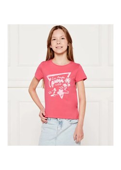 Guess T-shirt | Regular Fit ze sklepu Gomez Fashion Store w kategorii Bluzki dziewczęce - zdjęcie 184297051