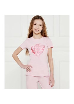 Guess T-shirt | Regular Fit ze sklepu Gomez Fashion Store w kategorii Bluzki dziewczęce - zdjęcie 184297054