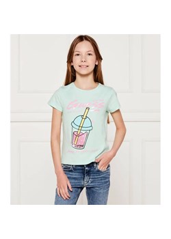 Guess T-shirt | Regular Fit ze sklepu Gomez Fashion Store w kategorii Bluzki dziewczęce - zdjęcie 184297073