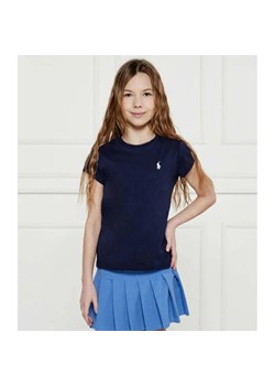 POLO RALPH LAUREN T-shirt | Regular Fit ze sklepu Gomez Fashion Store w kategorii Bluzki dziewczęce - zdjęcie 184297100
