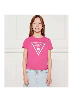 Guess T-shirt | Regular Fit ze sklepu Gomez Fashion Store w kategorii Bluzki dziewczęce - zdjęcie 184297102