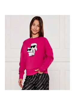 Karl Lagerfeld Kids Bluza IKON | Relaxed fit ze sklepu Gomez Fashion Store w kategorii Bluzy dziewczęce - zdjęcie 184297142