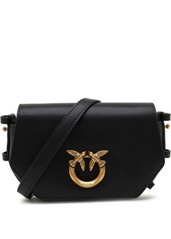 Pinko Skórzana listonoszka LOVE CLICK EXAGON BABY VITELLO ze sklepu Gomez Fashion Store w kategorii Listonoszki - zdjęcie 184297170