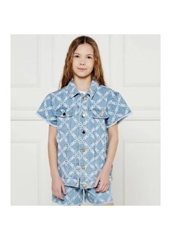 Michael Kors KIDS Kurtka jeansowa | Regular Fit ze sklepu Gomez Fashion Store w kategorii Kurtki dziewczęce - zdjęcie 184297223