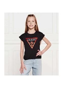 Guess T-shirt | Regular Fit ze sklepu Gomez Fashion Store w kategorii Bluzki dziewczęce - zdjęcie 184297300