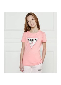 Guess T-shirt | Regular Fit ze sklepu Gomez Fashion Store w kategorii Bluzki dziewczęce - zdjęcie 184297302