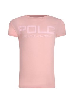 POLO RALPH LAUREN T-shirt | Regular Fit ze sklepu Gomez Fashion Store w kategorii Bluzki dziewczęce - zdjęcie 184297311