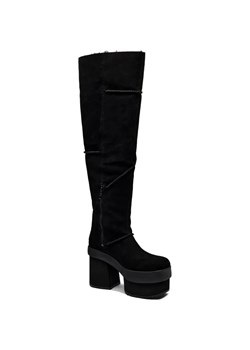 UGG Skórzane kozaki na słupku ze sklepu Gomez Fashion Store w kategorii Kozaki damskie - zdjęcie 184297321