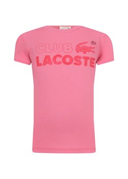 Lacoste T-shirt | Regular Fit ze sklepu Gomez Fashion Store w kategorii Bluzki dziewczęce - zdjęcie 184297352