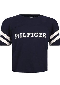 Tommy Hilfiger T-shirt | Cropped Fit ze sklepu Gomez Fashion Store w kategorii Bluzki dziewczęce - zdjęcie 184297361