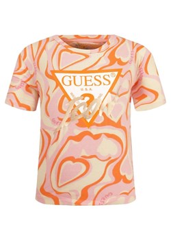 Guess T-shirt | Cropped Fit ze sklepu Gomez Fashion Store w kategorii Bluzki dziewczęce - zdjęcie 184297494