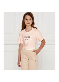 Guess T-shirt | Regular Fit ze sklepu Gomez Fashion Store w kategorii Bluzki dziewczęce - zdjęcie 184297584