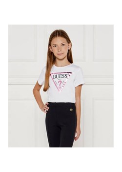 Guess T-shirt | Regular Fit ze sklepu Gomez Fashion Store w kategorii Bluzki dziewczęce - zdjęcie 184297704