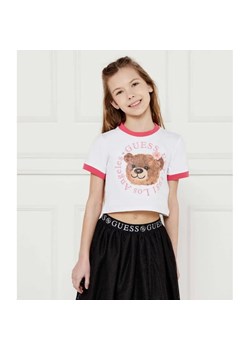 Guess T-shirt | Cropped Fit ze sklepu Gomez Fashion Store w kategorii Bluzki dziewczęce - zdjęcie 184297720