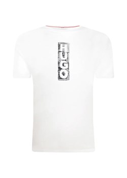 HUGO KIDS T-shirt | Regular Fit ze sklepu Gomez Fashion Store w kategorii Bluzki dziewczęce - zdjęcie 184297722