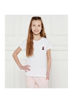 Guess T-shirt | Regular Fit ze sklepu Gomez Fashion Store w kategorii Bluzki dziewczęce - zdjęcie 184297723