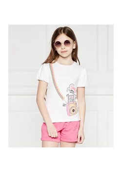 Guess T-shirt | Regular Fit ze sklepu Gomez Fashion Store w kategorii Bluzki dziewczęce - zdjęcie 184297732