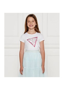 Guess T-shirt | Regular Fit ze sklepu Gomez Fashion Store w kategorii Bluzki dziewczęce - zdjęcie 184297774