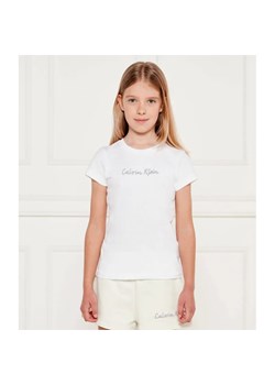 Calvin Klein Jeans T-shirt | Slim Fit ze sklepu Gomez Fashion Store w kategorii Bluzki dziewczęce - zdjęcie 184297781
