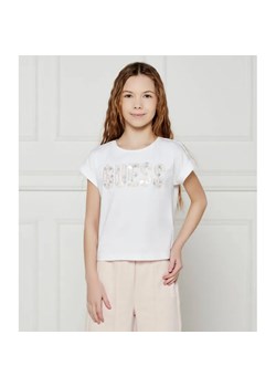 Guess T-shirt | Regular Fit ze sklepu Gomez Fashion Store w kategorii Bluzki dziewczęce - zdjęcie 184297790