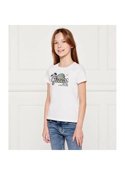Guess T-shirt | Regular Fit ze sklepu Gomez Fashion Store w kategorii Bluzki dziewczęce - zdjęcie 184297811
