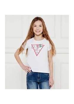 Guess T-shirt | Regular Fit ze sklepu Gomez Fashion Store w kategorii Bluzki dziewczęce - zdjęcie 184297813