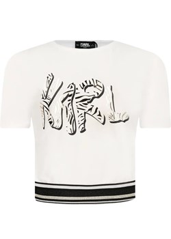 Karl Lagerfeld Kids T-shirt | Regular Fit ze sklepu Gomez Fashion Store w kategorii Bluzki dziewczęce - zdjęcie 184297820