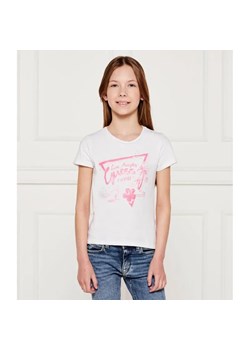 Guess T-shirt | Regular Fit ze sklepu Gomez Fashion Store w kategorii Bluzki dziewczęce - zdjęcie 184297832