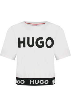 HUGO KIDS T-shirt | Regular Fit ze sklepu Gomez Fashion Store w kategorii Bluzki dziewczęce - zdjęcie 184297842
