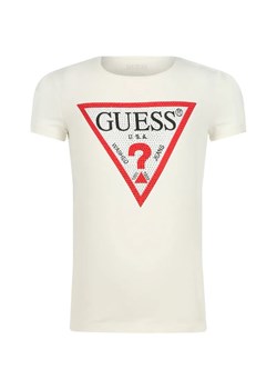 Guess T-shirt | Regular Fit ze sklepu Gomez Fashion Store w kategorii Bluzki dziewczęce - zdjęcie 184297872