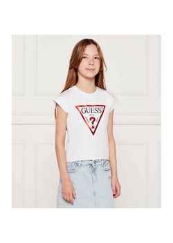 Guess T-shirt | Regular Fit ze sklepu Gomez Fashion Store w kategorii Bluzki dziewczęce - zdjęcie 184297874